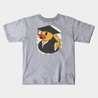 Cute Graduate Rubber Ducky Squeaky Duck Graduation Gift Kids T-Shirt